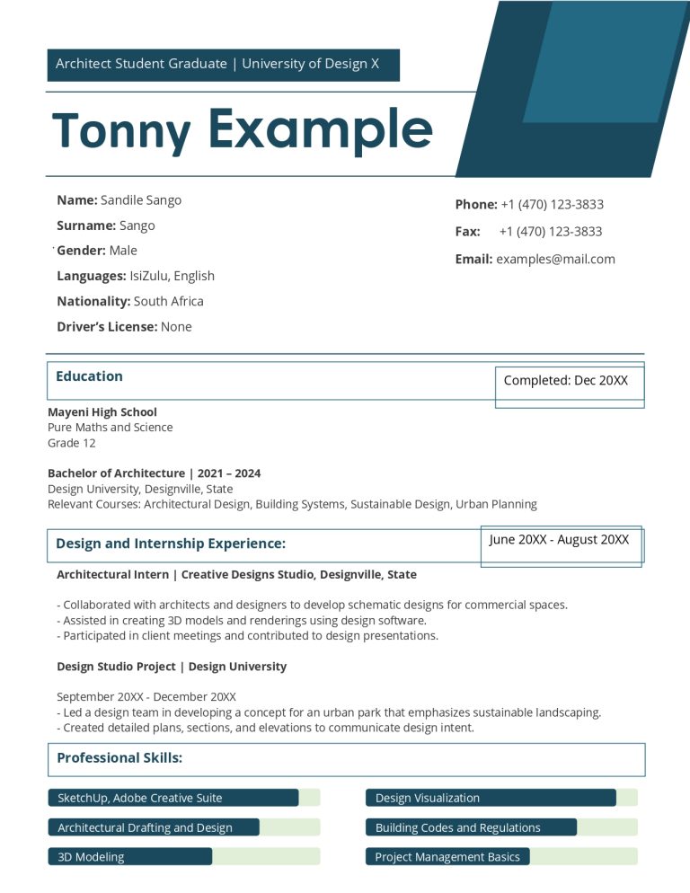 simple-professional-south-african-cv-template